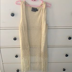 fringe crochet top